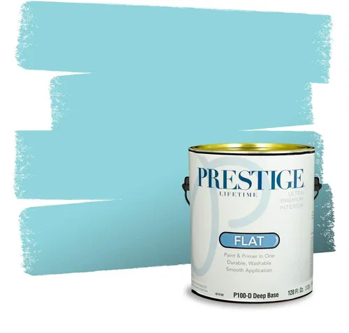 Miniatura 269 de Pintura Exterior + imprimación PRESTIGE, todo-en-uno, 1 galón, acabado mate, color comparable al Valspar* Royal Gray* VS151-Gris real