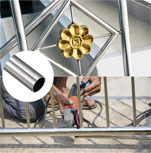 Miniatura 3 de METALLIXITY Tubo de acero inoxidable 304 (0.512 in de diámetro exterior x 0.020 in de pared T x 11.811 in de largo), 3 piezas, tubo recto