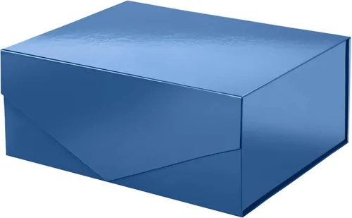 Miniatura 10 de PACKHOME Caja de regalo de 9 x 6.5 x 3.8 pulgadas, caja plegable rectangular con tapa magnética para embalaje de regalo (rosa mate, textura de grano)