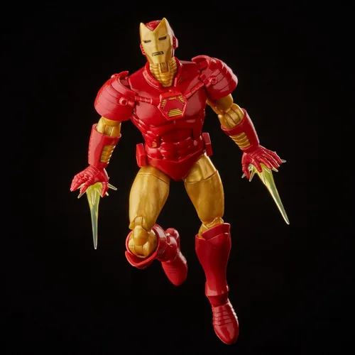 Miniatura 5 de Serie Marvel Legends Marvel Comics Iron Man (Regreso de los Héroes) - Figuras de acción coleccionables de 6 pulgadas, juguetes para niños a partir