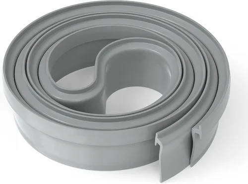 Miniatura 8 de PalpitateC Sello inferior para puerta de ducha, vinilo transparente, barrido de goteo, apto para puertas de ducha enmarcadas, barrido de goteo en T