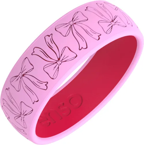 Miniatura 31 de Enso Rings Signature Etched Collection - Anillos clásicos de silicona grabados - Diseño cómodo y flexible - Fabricado en Estados Unidos