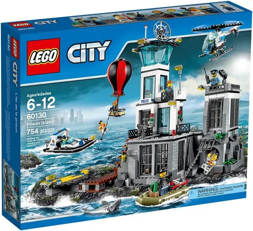 Miniatura 5 de Prisión de la Isla 60130 de Lego City, Juguete de Construcción