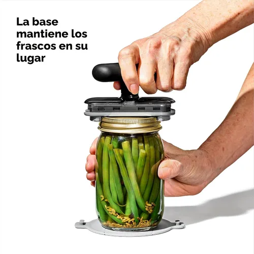 Miniatura 3 de OXO Good Grips - Abridor de tarros giratorio con almohadilla base