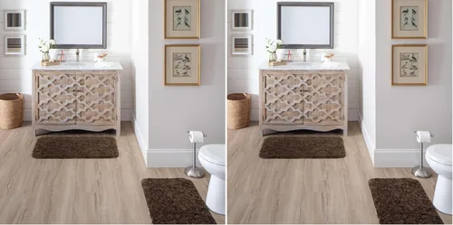 Miniatura 14 de Mohawk Home Alfombra de baño lavable a máquina, marrón oscuro, 1 pies 11 pulgadas x 3 pies 3 pulgadas, perfecta para tu baño