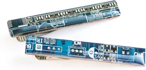 Miniatura 39 de Clip de corbata para placa de circuito, regalo único para geek de la computadora