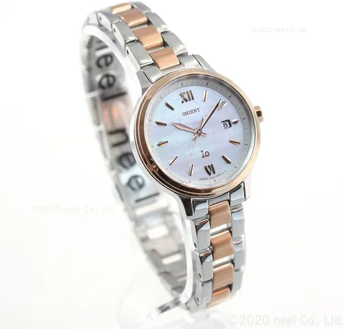 Miniatura 7 de Orient RN-WG0415A iO Ladies Metal Natural & Plain Solar Reloj Enviado desde Japón, Moderno