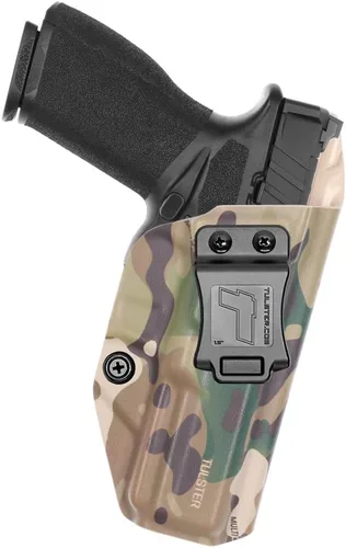 Miniatura 16 de Tulster Funda de perfil IWB en mano derecha se adapta a: Springfield Armory Echelon Negro