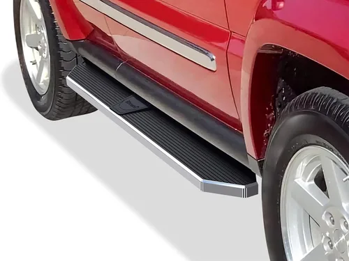 Miniatura 13 de APS Estribos de 6 pulgadas, color negro mate, compatibles con Jeep Liberty 2002-2007 de 4 puertas