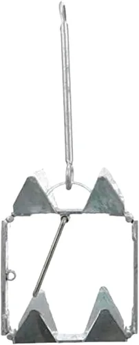 Seachoice Anclaje plegable de acero galvanizado en caliente