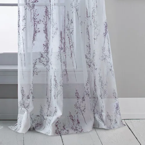 Miniatura 6 de DKNY Whisper - Cortina transparente para ventana, panel individual, 63 pulgadas, amatista