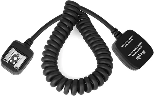 Flash TTL - Cable de zapata caliente para Nikon Z5 Z6 Z6II Z7 Z7II D780 D850 D800 D750 D500 D7200 D5600 D5500 D5300 D3500 D3300 reemplaza a Nikon