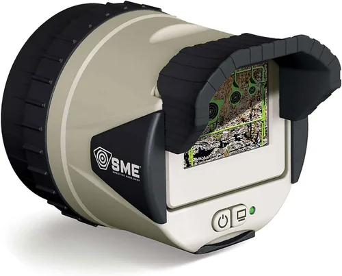 SME Spot Shot Shooting Universal Ajustable Inalámbrico Transmisión en vivo HD Video Wi-Fi Spotting Cámara con pantalla LCD Bolsa de transporte