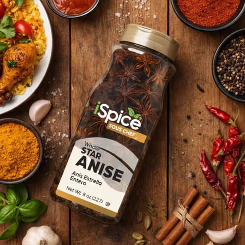 Miniatura 8 de iSpice Premium Anís estrellado multiusos Especias esenciales de cocina Anis Estrellado Estrella De Anis totalmente natural 8 oz (227 g)