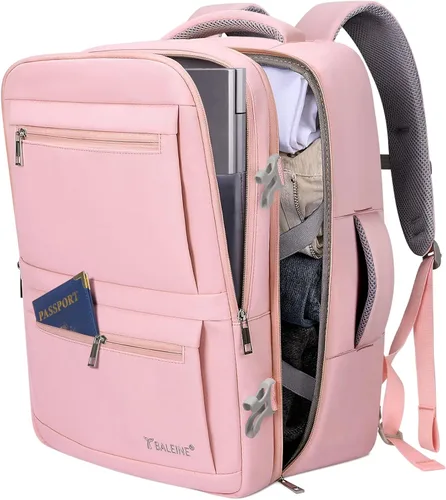 Miniatura 8 de BALEINE Mochila de Viaje para Mujeres y Hombres, Mochila Grande y Resistente de Equipaje de Mano para Laptop, Regalos para Negocios, Casual, Viajes