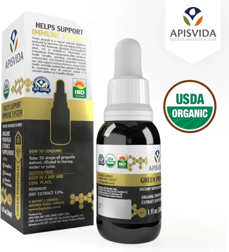Miniatura 7 de Extracto de propóleo verde orgánico Propoflex 1fl oz - 1.0 fl oz