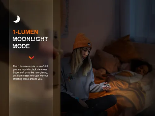 Miniatura 3 de Fenix Linterna recargable E18R V2 de 1200 lúmenes EDC con paquete de funda Edisonbright