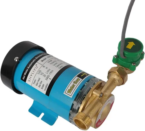 Miniatura 5 de 115V/60HZ 120W 3/4 pulgadas Outlet Home Bomba de presión de agua automática Bomba de refuerzo de ducha con interruptor de flujo de agua para toda