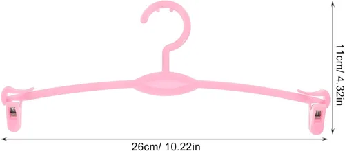 Miniatura 7 de 15 piezas de clips de plástico ropa interior pantalones Simplicity Shop ropa de secado pantalones abrigo con práctico sujetador perchero vestidos