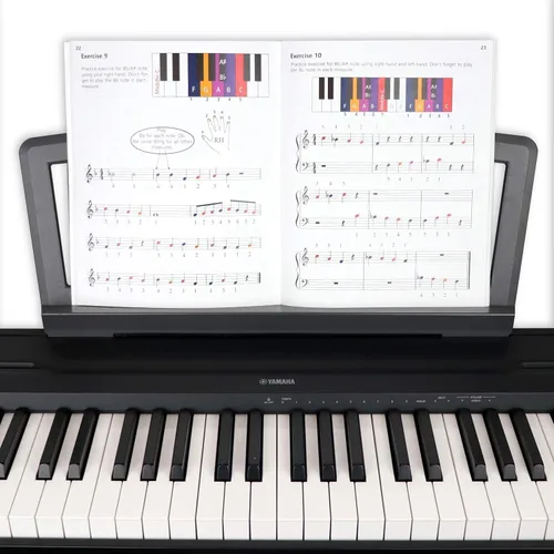 Miniatura 5 de QMG Piano Lessons Book 2: A Complete guide for Kids and Beginners; Color Coded Staff Notes; Designed and Printed in USA
