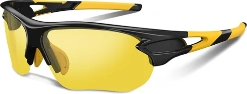 Miniatura 14 de BEACOOL Polarized Sports Sunglasses for Men Women Youth Baseball Fishing Cycling Running Golf Motorcycle Tac Glasses UV400 Negro rojo