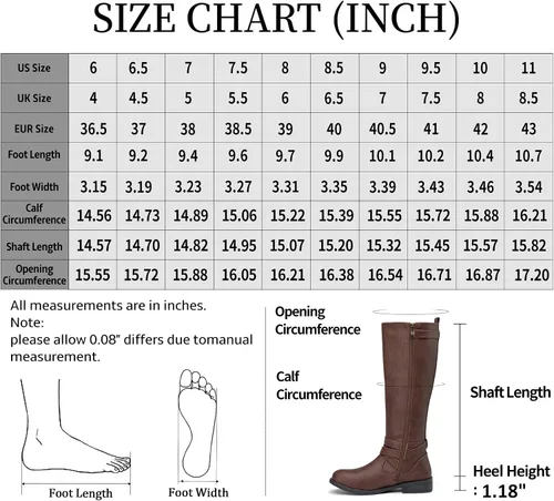 Miniatura 3 de Vepose Botas altas hasta la rodilla para mujer 952 Stretch Riding Retro Fashion