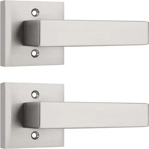 Miniatura 51 de KNOBWELL - Juego de cerradura con 1 picaporte resistente para puertas de una cara, ideal para puertas interiores reversibles, 0.93 libras