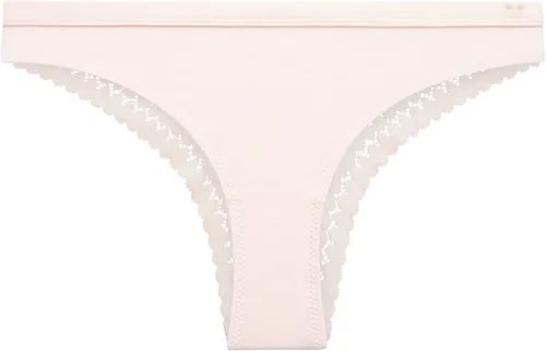 Miniatura 6 de Jessica Simpson Ropa interior para mujer - Paquete de 3 bragas Tanga de encaje de microfibra (S-XL)