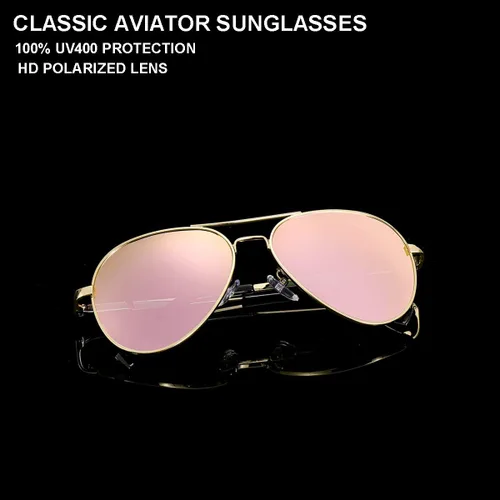 Miniatura 3 de Gleyemor Lentes de sol polarizados estilo aviador para niños y niñas, jóvenes, adolescentes, dos tamaños de 1.969 in y 2.047 in