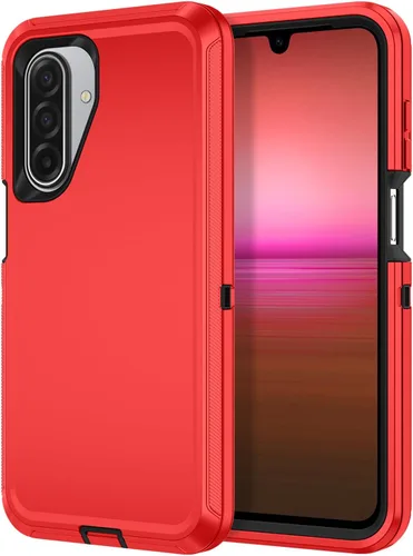 Miniatura 13 de I-HONVA Funda para Samsung Galaxy A17 5G/Galaxy A26 5G, a prueba de golpes, a prueba de polvo y caídas, 3 capas de protección de cuerpo completo