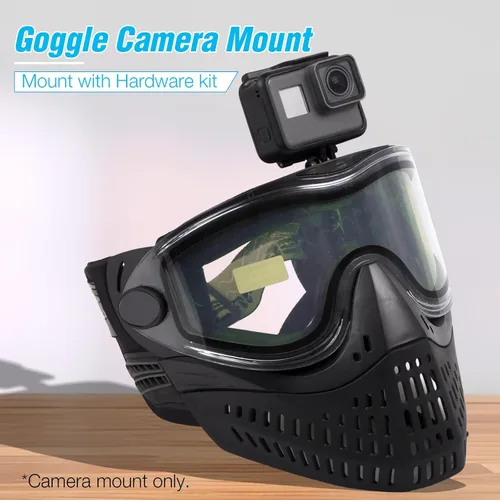 Miniatura 4 de Soporte para cámara de gafas: soporte duradero para máscara de paintball para filmación dinámica