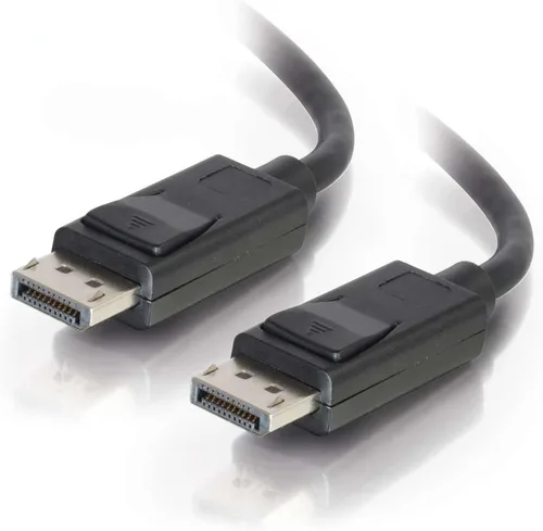 Miniatura 2 de Legrand - C2G DisplayPort 1.2 macho a macho, cable de puerto de pantalla negro, cable de pantalla digital de 1 pie, puerto de pantalla 8K, 1 unidad