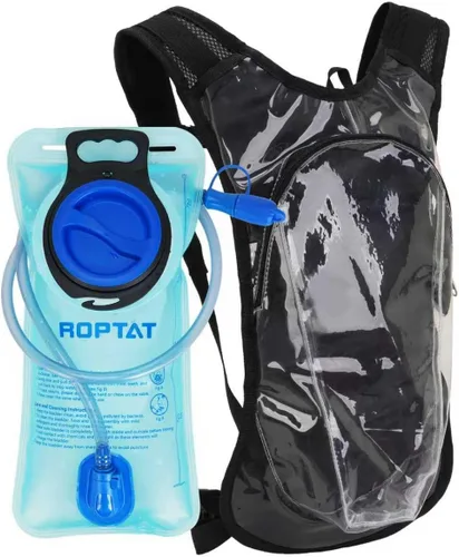 Miniatura 14 de Mochila de hidratación Roptat con bolsa de agua de 2L - Mochila de agua ligera con bolsa de agua para mujeres, hombres, correr, montar, andar