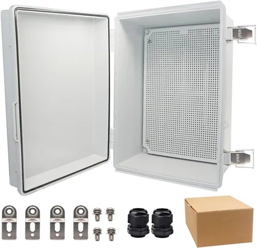Miniatura 31 de Caja Eléctrica Impermeable a Prueba de Polvo Caja de Conexiones Resistente a la Intemperie IP67 Carcasa de Plástico ABS Caja de Proyecto
