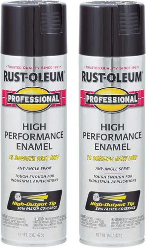 Miniatura 33 de Rust-Oleum 7515838 Pintura en aerosol de esmalte profesional de alto rendimiento, 14 onzas, aluminio