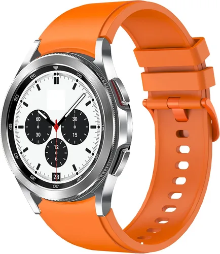 Miniatura 3 de Correas para Galaxy Watch 6 Classic de 1.850 in 1.693 in/Galaxy Watch 6 1.732 in 1.575 in, correas de silicona de 0.787 pulgadas para Galaxy Watch 5