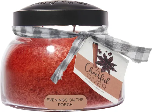 Miniatura 10 de A Cheerful Giver - Tarro de vidrio perfumado Evenings On The Porch Baby (6 onzas) con tapa y fragancia fiel a la vida, fabricada en Estados Unidos