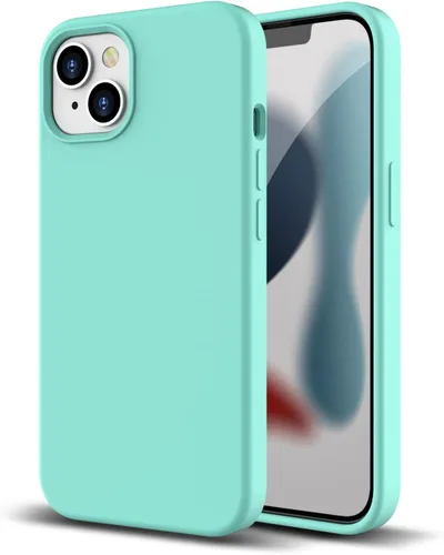 Miniatura 9 de ZUSLAB Funda de silicona real compatible con Apple iPhone 13 de 6.1 pulgadas (2021), silicona líquida antiarañazos, gel de goma, a prueba de golpes