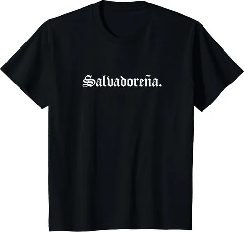 Miniatura 68 de Camiseta Salvadoreña Mujer, Negro