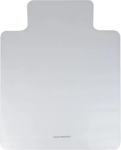 Miniatura 6 de Mind Reader Tapete para silla de oficina para suelos de madera dura, protector de suelo debajo del escritorio, rodante, PVC, 35.25 pulgadas de largo