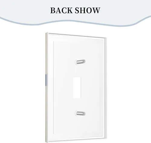 Miniatura 4 de Cubiertas de Interruptor de Luz Artísticas Decorativas Boho Figura Abstracta Interruptor de Pared Único Placa de Interruptor Decorativo Placa