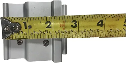Miniatura 4 de Elk Mountain Ducha – Puerta – Solo manija – Níquel satinado – para puerta de tres correderas sin parachoques y sin barra en T