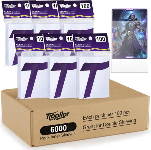 Miniatura 13 de Fundas para Cartas Coleccionables de Ajuste Perfecto, Fundas Mate TCG, Protector de Tarjetas Deportivas Suave para Tarjeta Fotográfica, Fácil