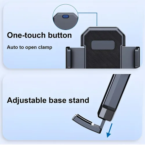 Miniatura 7 de Soporte universal para teléfono celular para tu automóvil [ventosa fuerte más estable y flexible de grado militar 2025] Starlink Soporte de teléfono