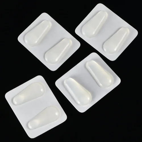 Miniatura 6 de 10 pares de almohadillas de silicona para la nariz para gafas, almohadillas de nariz antideslizantes para anteojos, almohadillas adhesivas