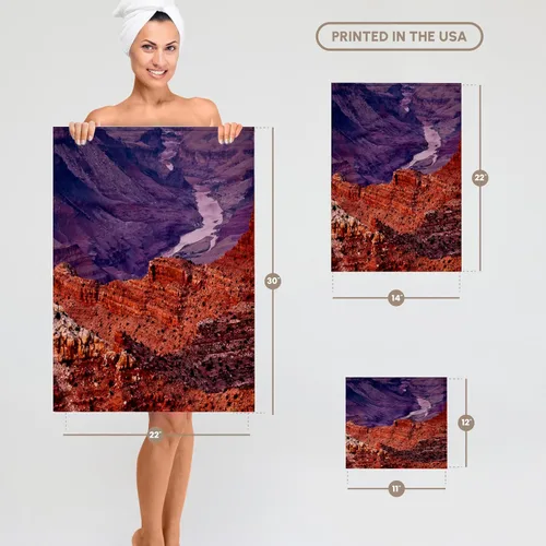 Miniatura 5 de 3dRose Colorado River, Lipan Point, South Rim, Grand Canyon NP, Arizona 11x12 Wash Cloth for Face and Body