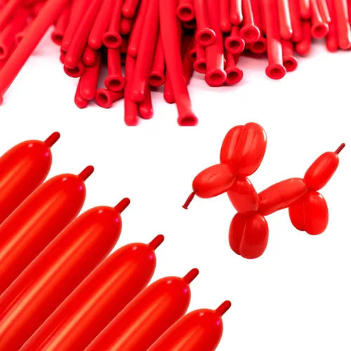 Miniatura 11 de 260 globos largos de Aragón (100 piezas) para animales de globo, diseño de forma de animal torcido de látex, globos mágicos largos para fiestas
