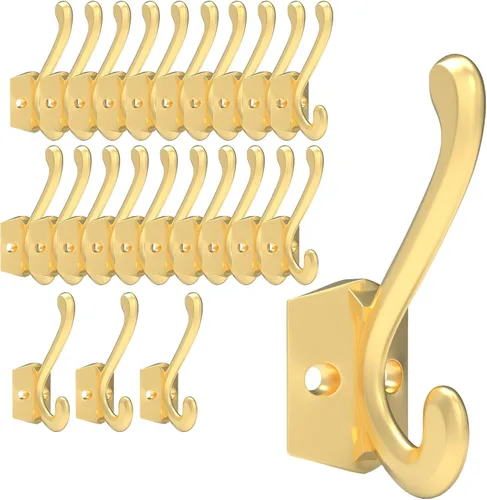 Miniatura 22 de CBWLWJ Paquete de 16 ganchos de pared resistentes para colgar en la pared, para sala de estar, baño, cocina, para abrigo, bolsa, bufanda, toalla