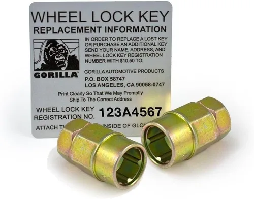 Miniatura 3 de Gorilla Automotriz 61681-2K Gorilla Guard Bellota 1/2 Chr 2Key Cerradura de acero
