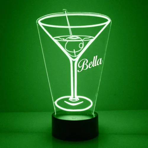 Miniatura 11 de MMS Food - Lámpara LED de luz nocturna, personalizada con tu nombre o texto, control remoto con 16 colores, 4 modos de luz, lámpara LED de regalo
